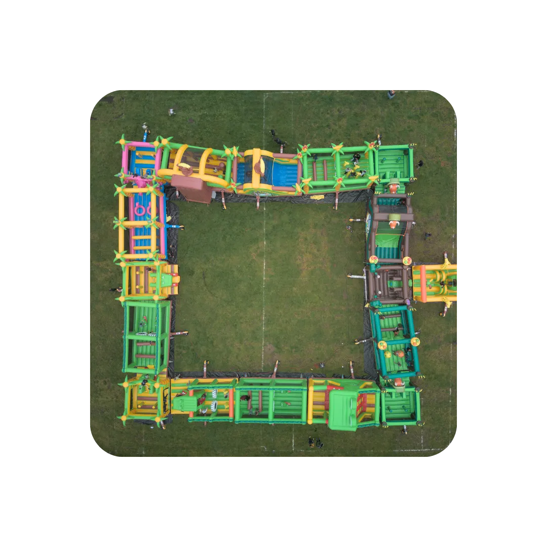 Springkasteel afhalen