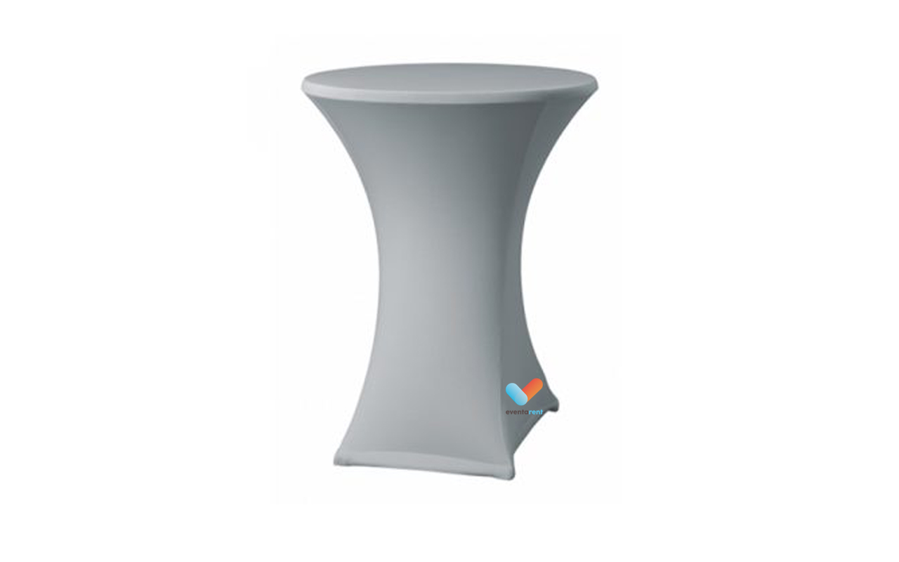 Stretchrok Statafel Lichtgrijs