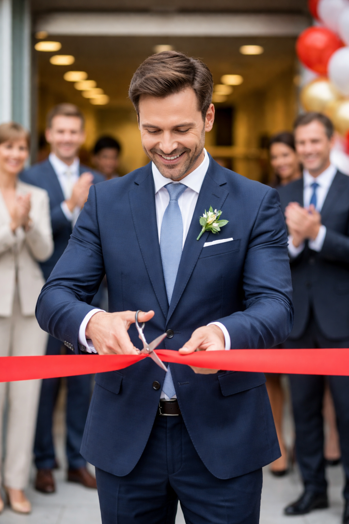 Doorkniplint rood 5m - 5cm breed (excl. schaar)