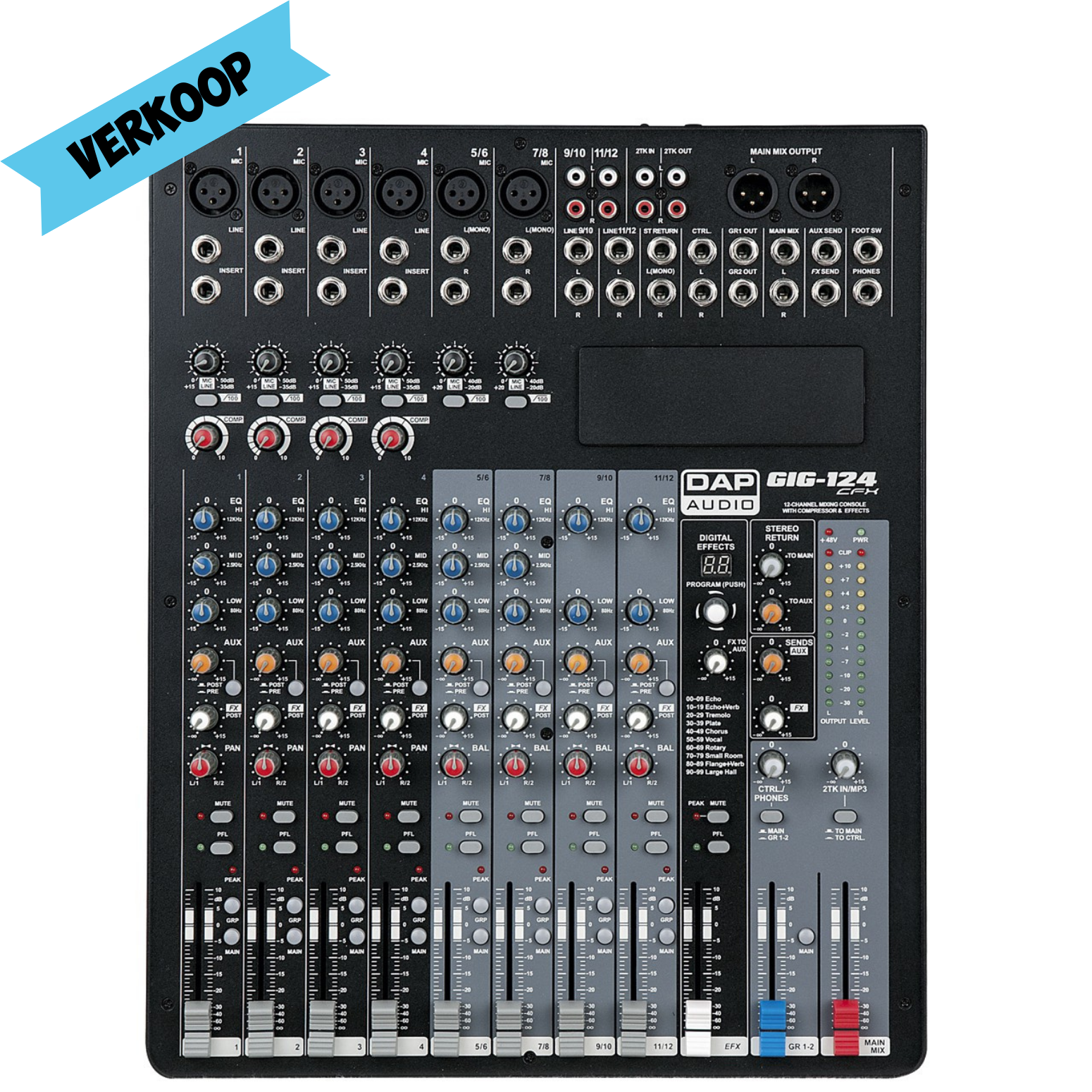 2dehands - Mengpaneels 8-kaneels in flightcase