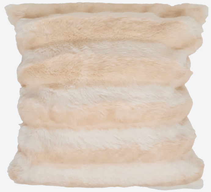 Kussen zacht imitatiebont 45x45