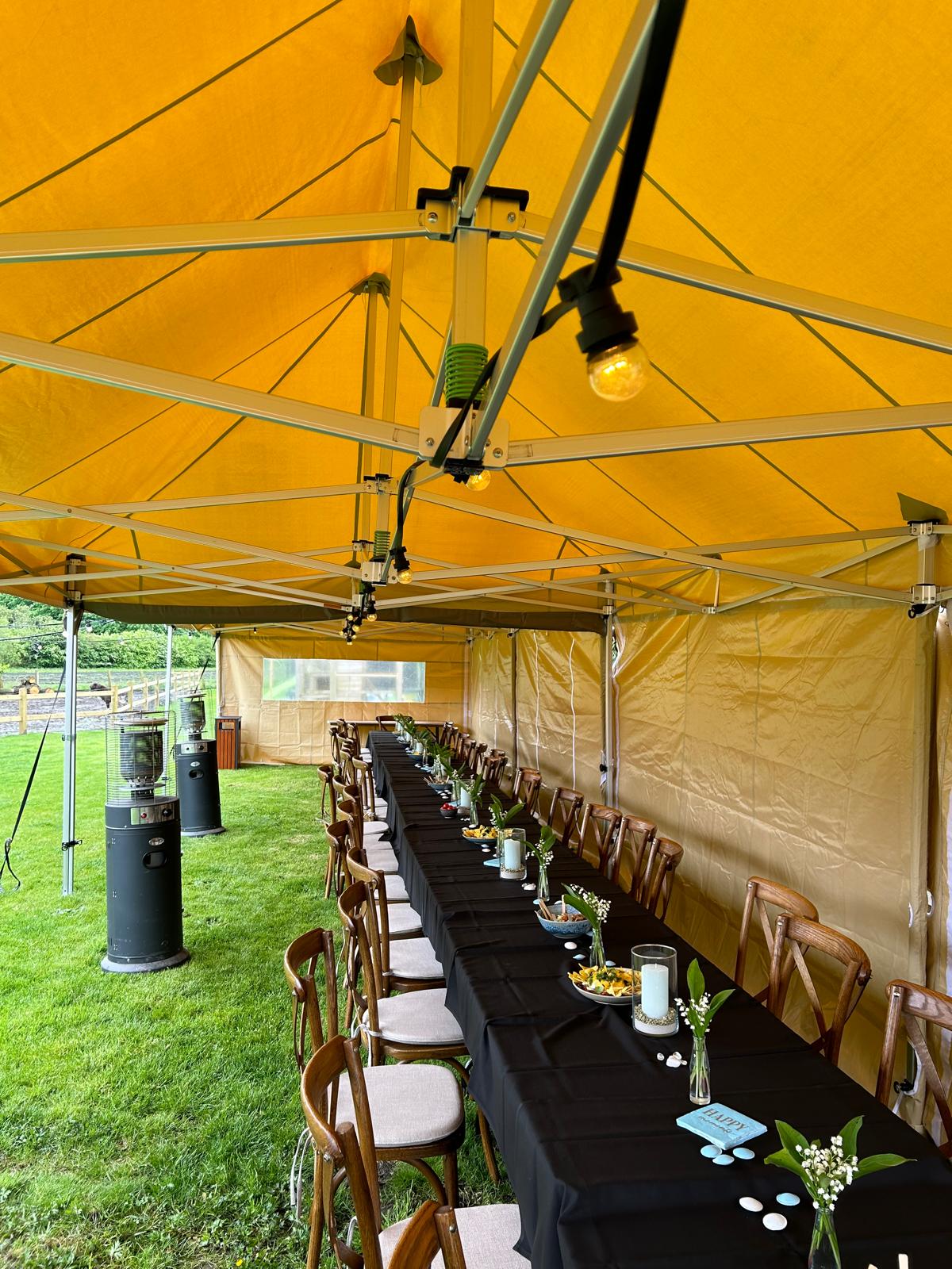 Lichtslinger Hemiksem 20m - 20 warm witte heldere lampen