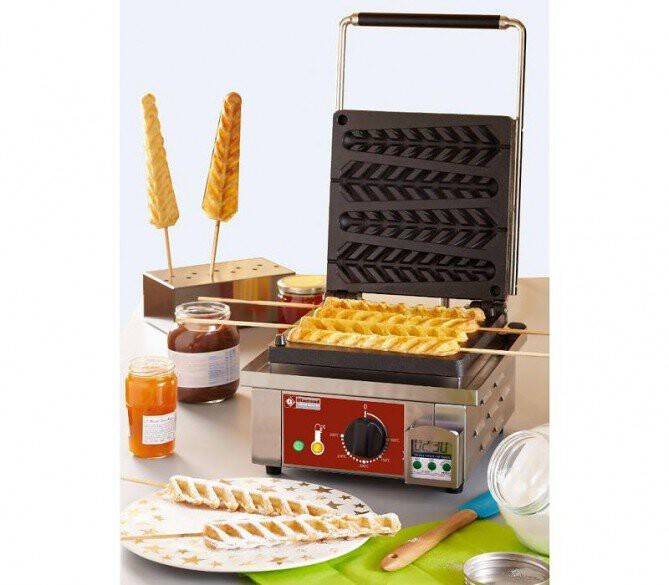 wafelijzer voor lolly wafels dennenboom wafels kerst wafels