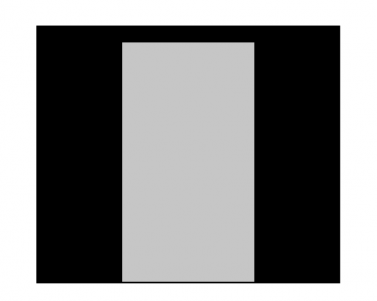 Zijwand Hemiksem 3m Deur - Vouwtent Zwart