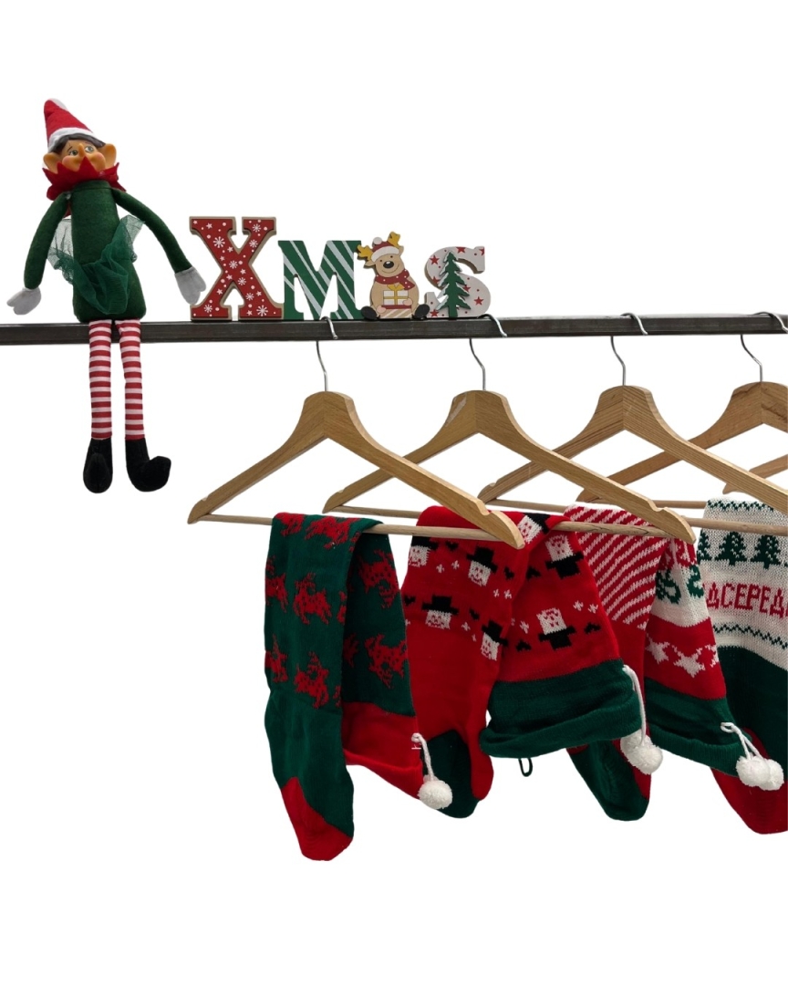 Kerstdeco S - Kleurrijk kerstpakket