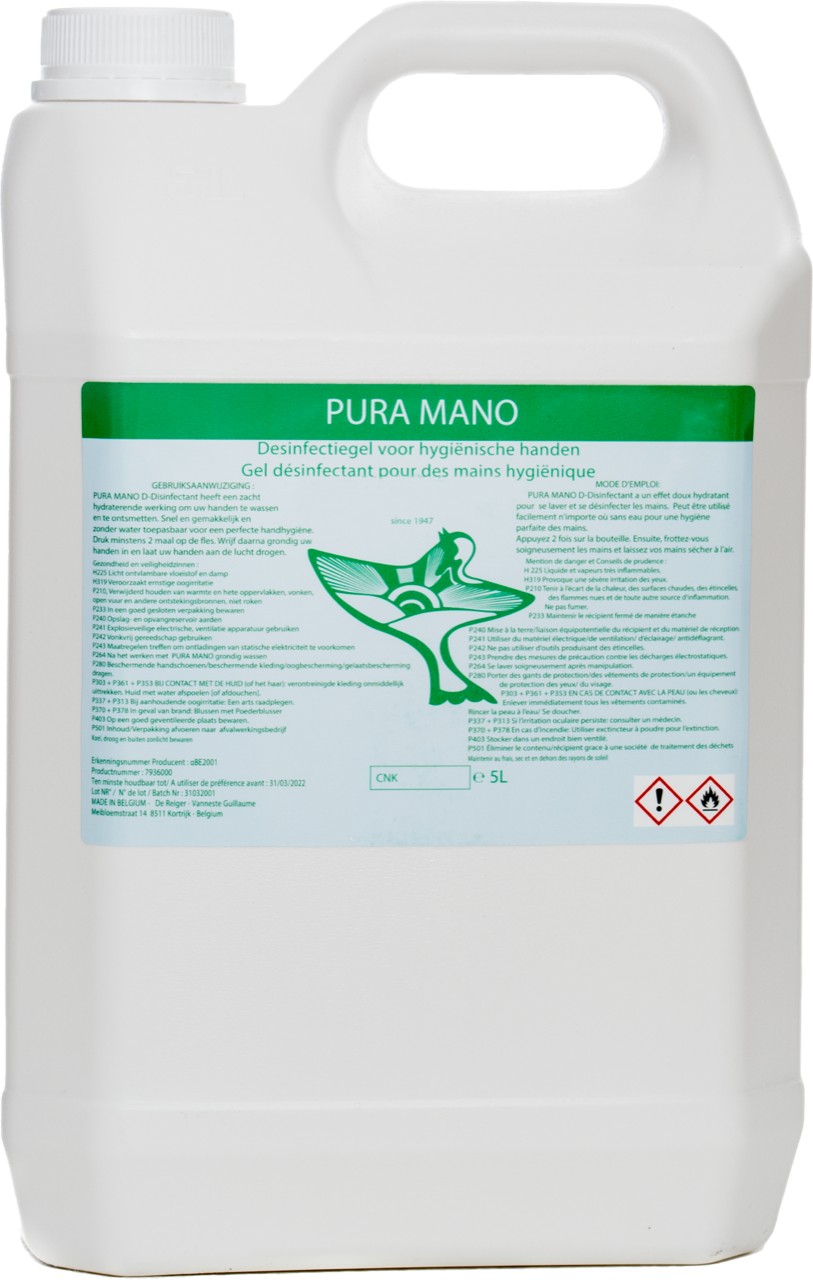 Navulbus 5l desinfectant 70% alcohol