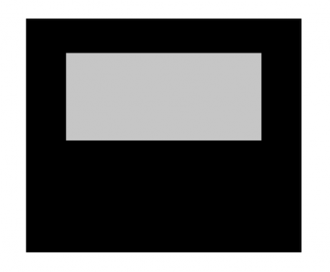 Zijwand Hemiksem 3m Venster - Vouwtent Zwart