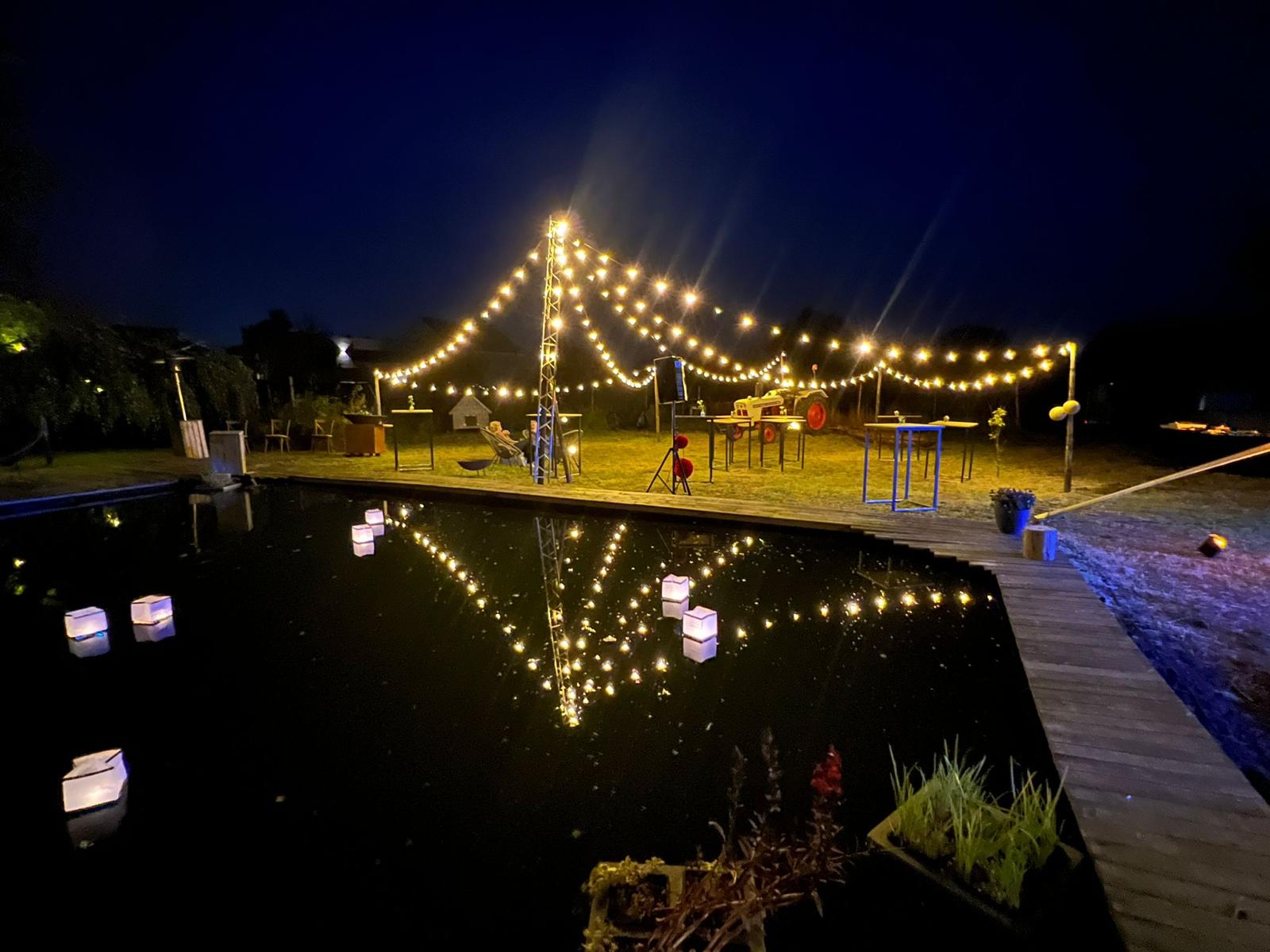 Lichtslinger Hemiksem 20m - 20 warm witte heldere lampen