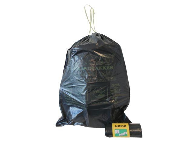 15x vuilniszak 60liter met trekband