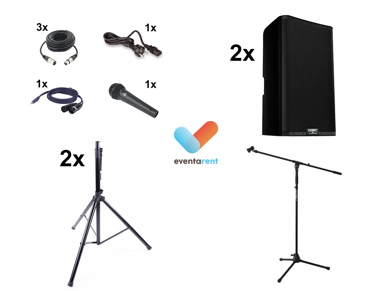 Geluidspakket Sinterklaas 100 personen