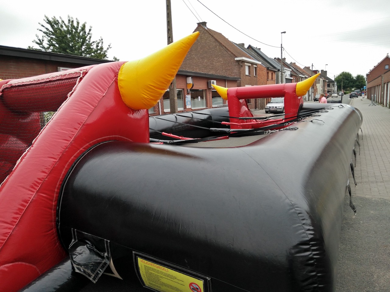 Levende tafelvoetbal Duivels