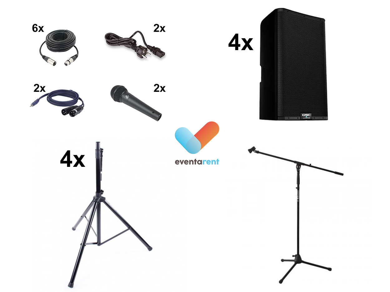 Geluidspakket Sinterklaas 200 personen