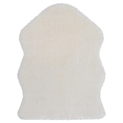 Kussen type vacht wit korte haren