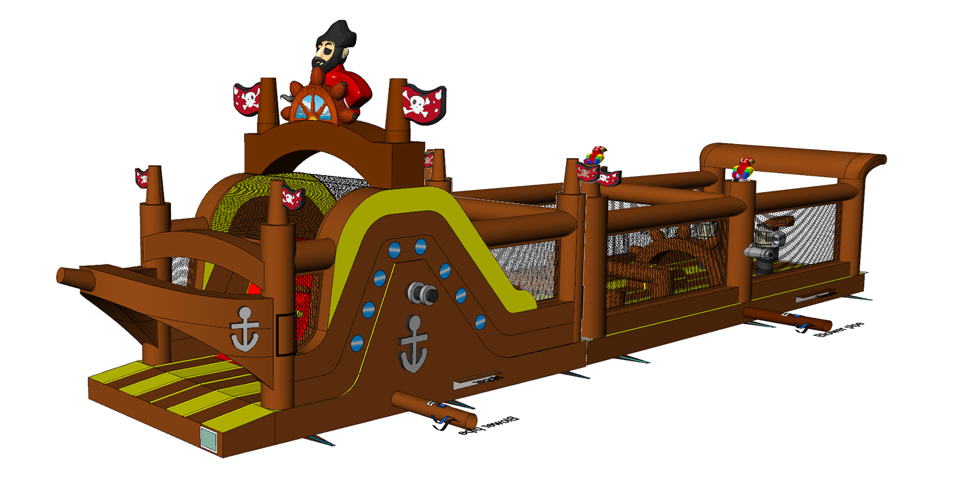 14m Piratenrun - Type 1