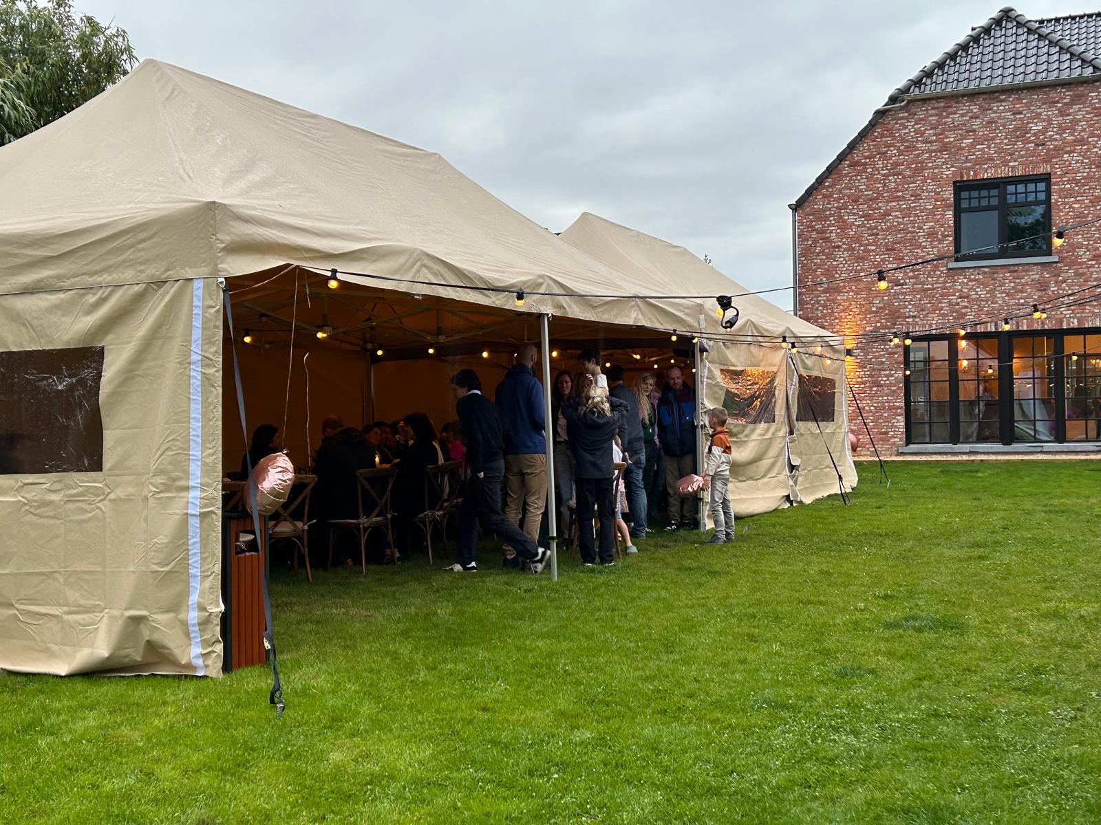 Lichtslinger Hemiksem 20m - 20 warm witte heldere lampen