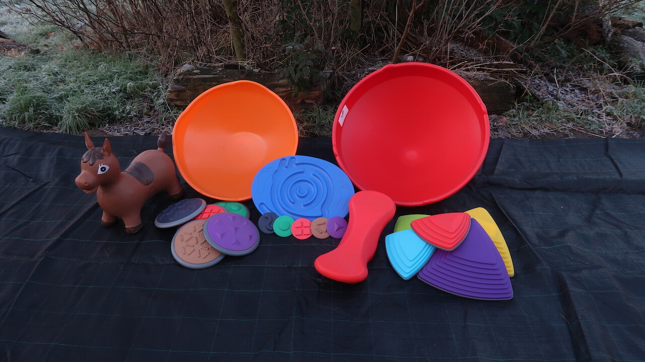 Peuterset met verschillende spelletjes voor peuters