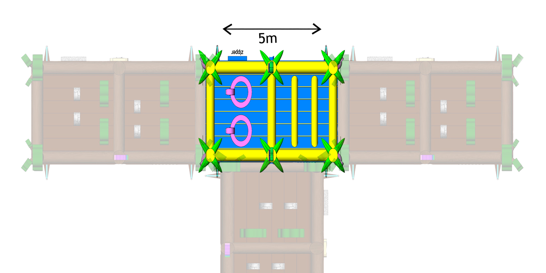 Flamingo T-verbinding