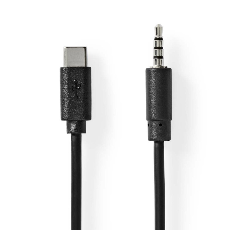 Audio kabel USB-C naar 3,5mm Jack audio kabel