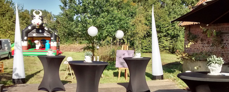 Ledcones op babyborrel te Lier