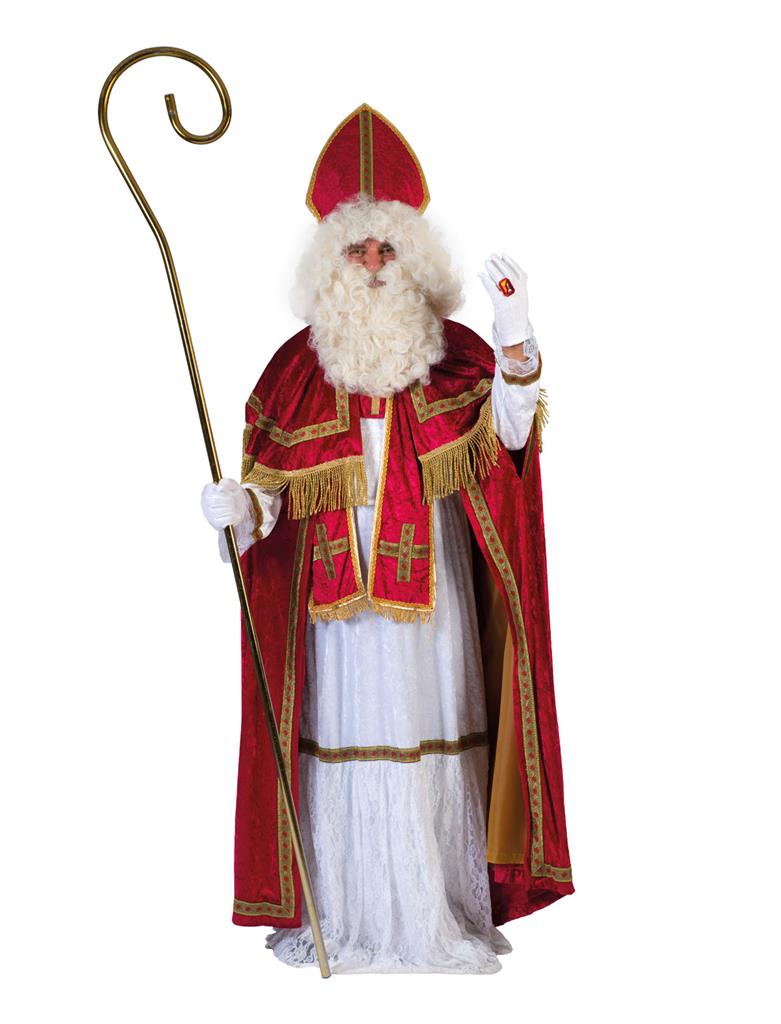 Sinterklaaskostuum Deluxe incl. staf