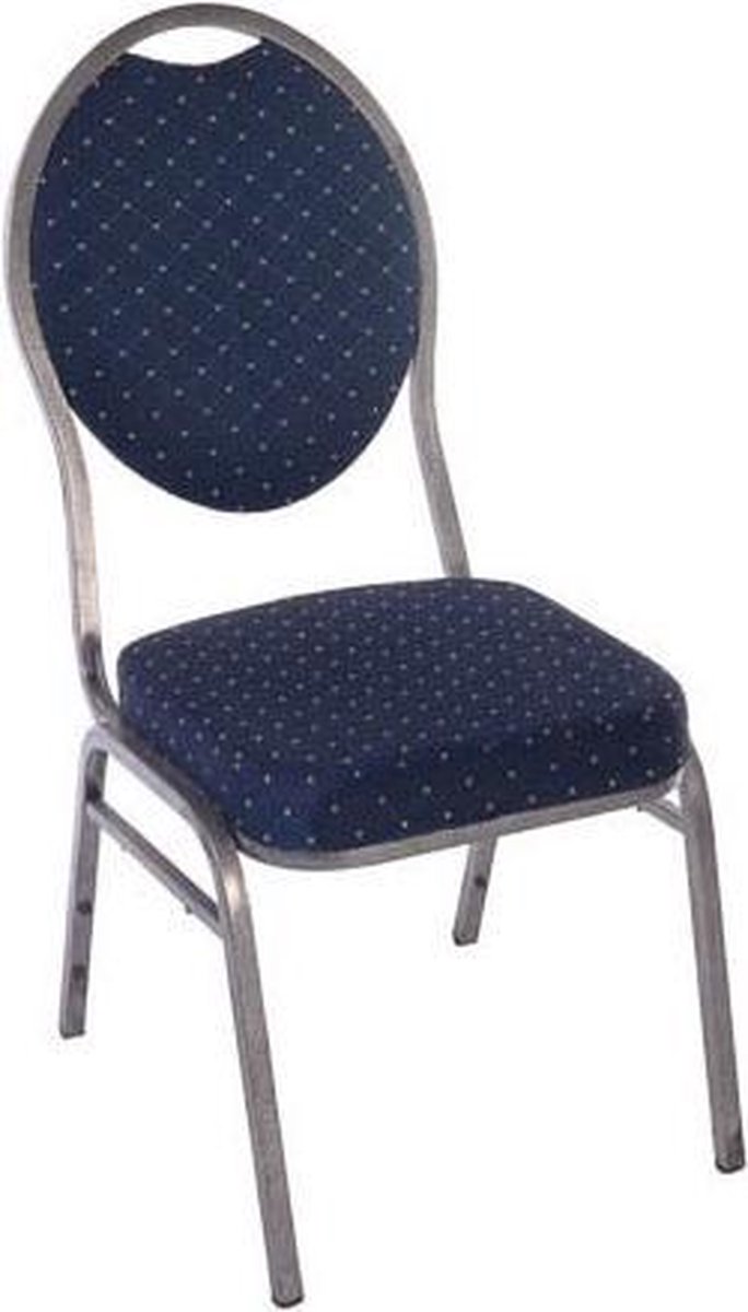 Stoel Gestoffeerd Blauw