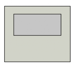 Zijwand Hemiksem 4m Venster - Vouwtent Zandkleur