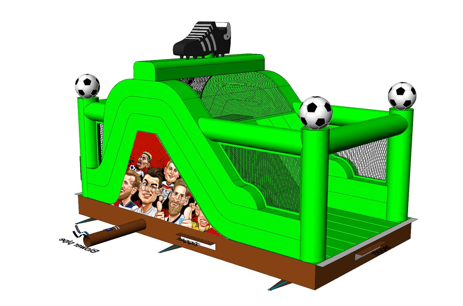 Glijbaan Voetbal