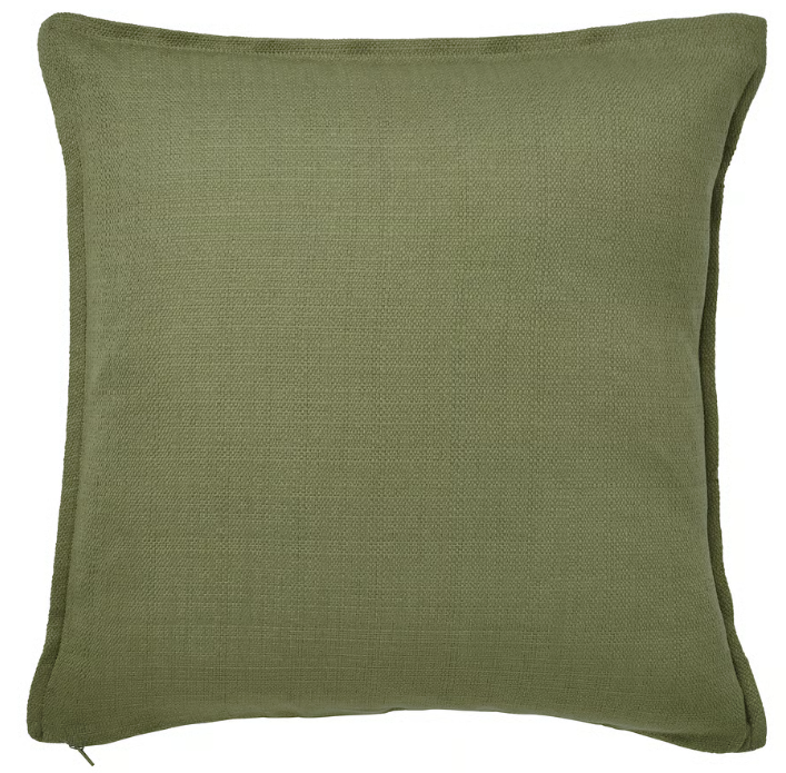 Kussen olijf groen 50x50